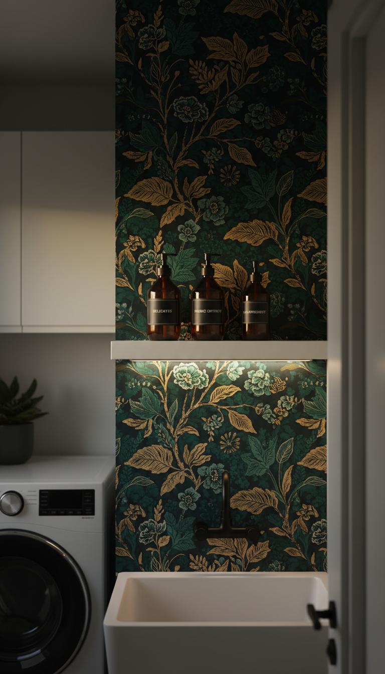 5. Go Bold with Paint or Wallpaper