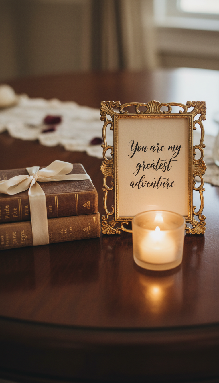 11. Literary Quotes on Display