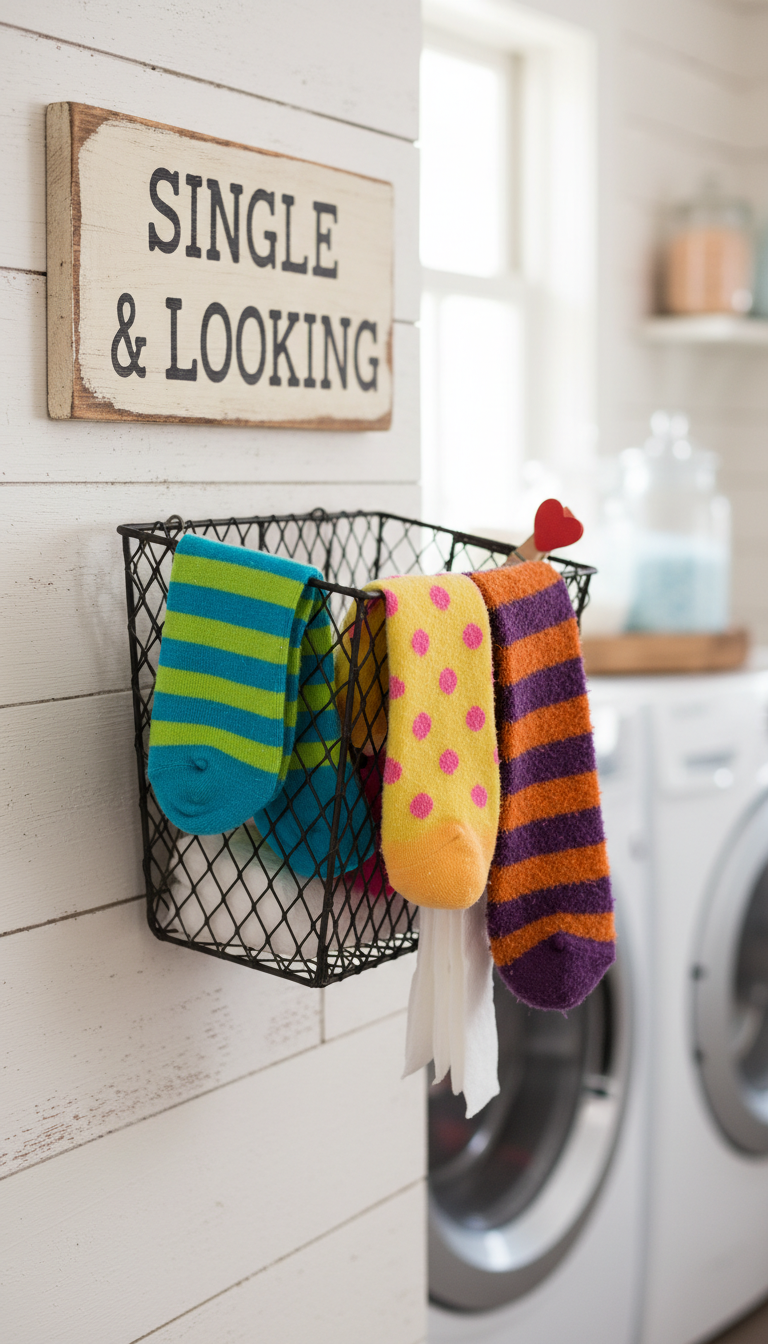 12. Create a 'Lost Sock' Station