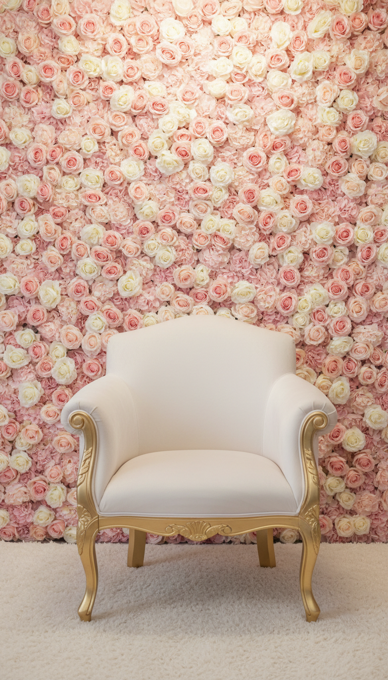 9. The Glamorous Rose Wall