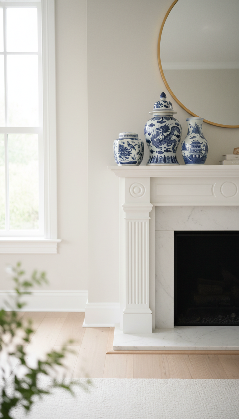 1. The Classic Mantelpiece Trio