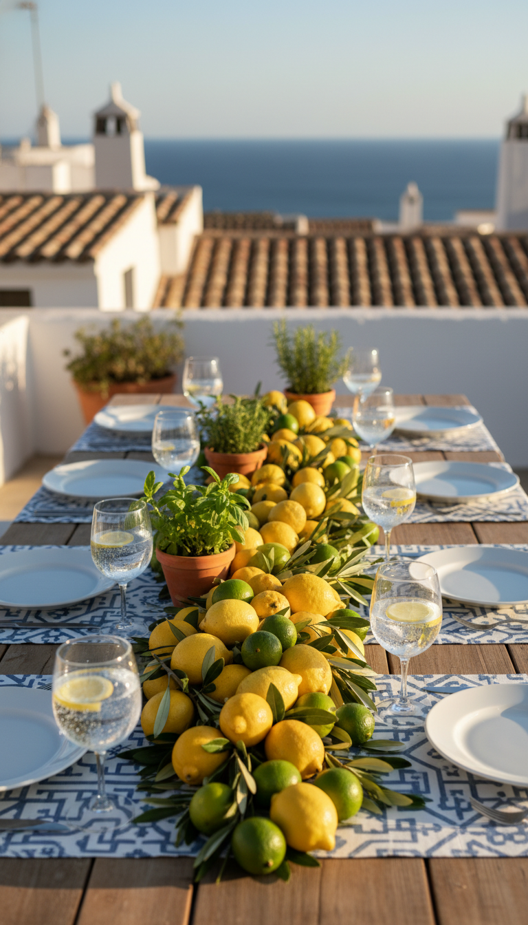 7. Mediterranean Citrus with Vibrant Colors