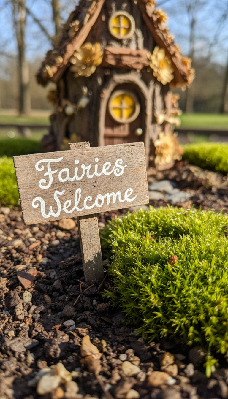 7. Add Personality with Tiny Signs & Mailboxes