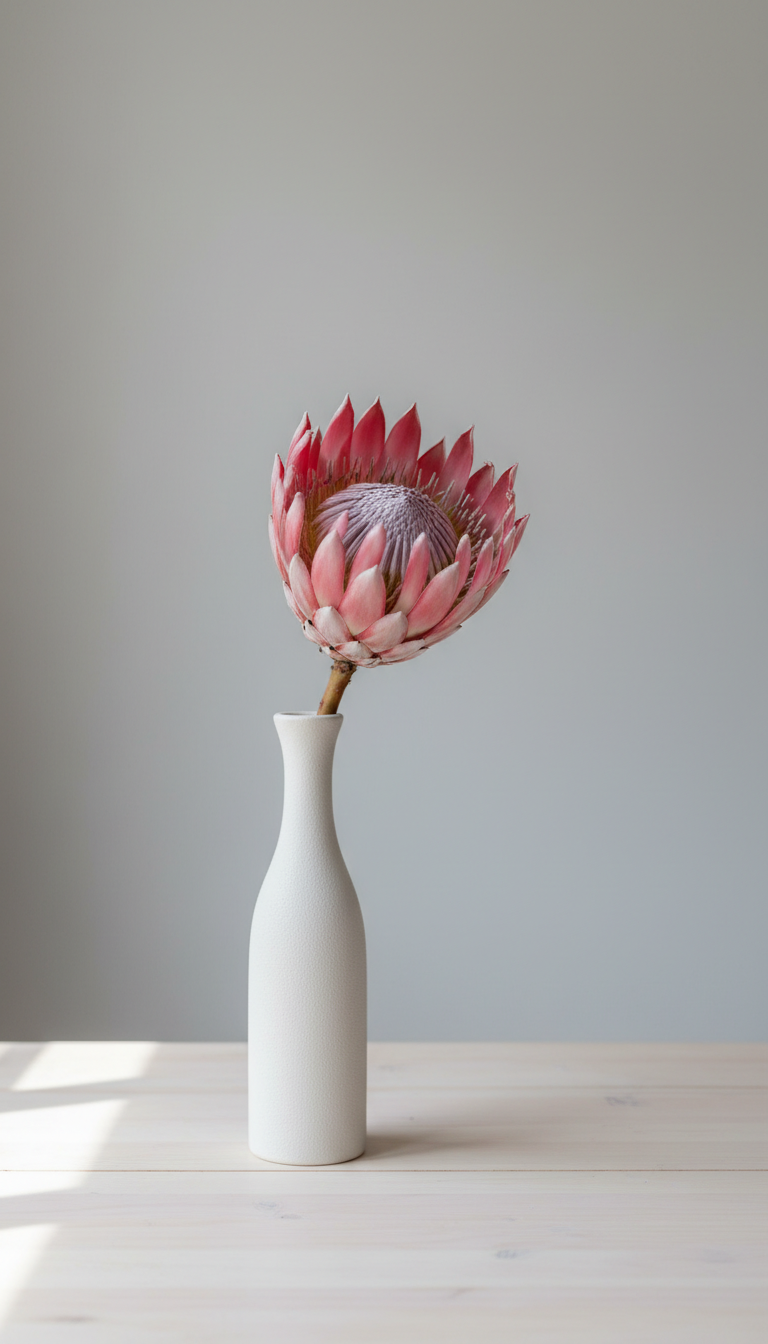 10. Minimalist Chic: The Single Stem