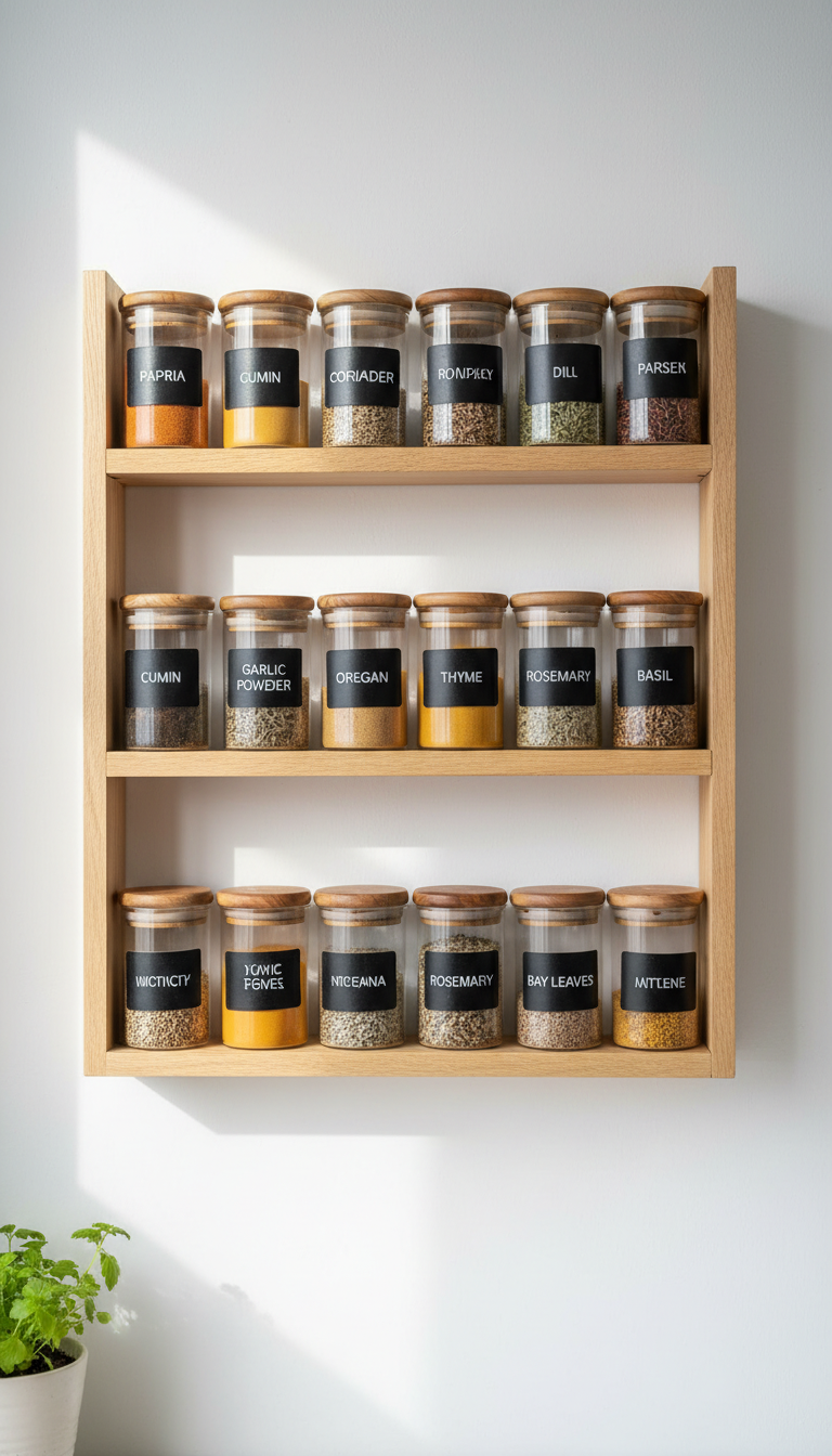 13. Simple Spice Name Decals
