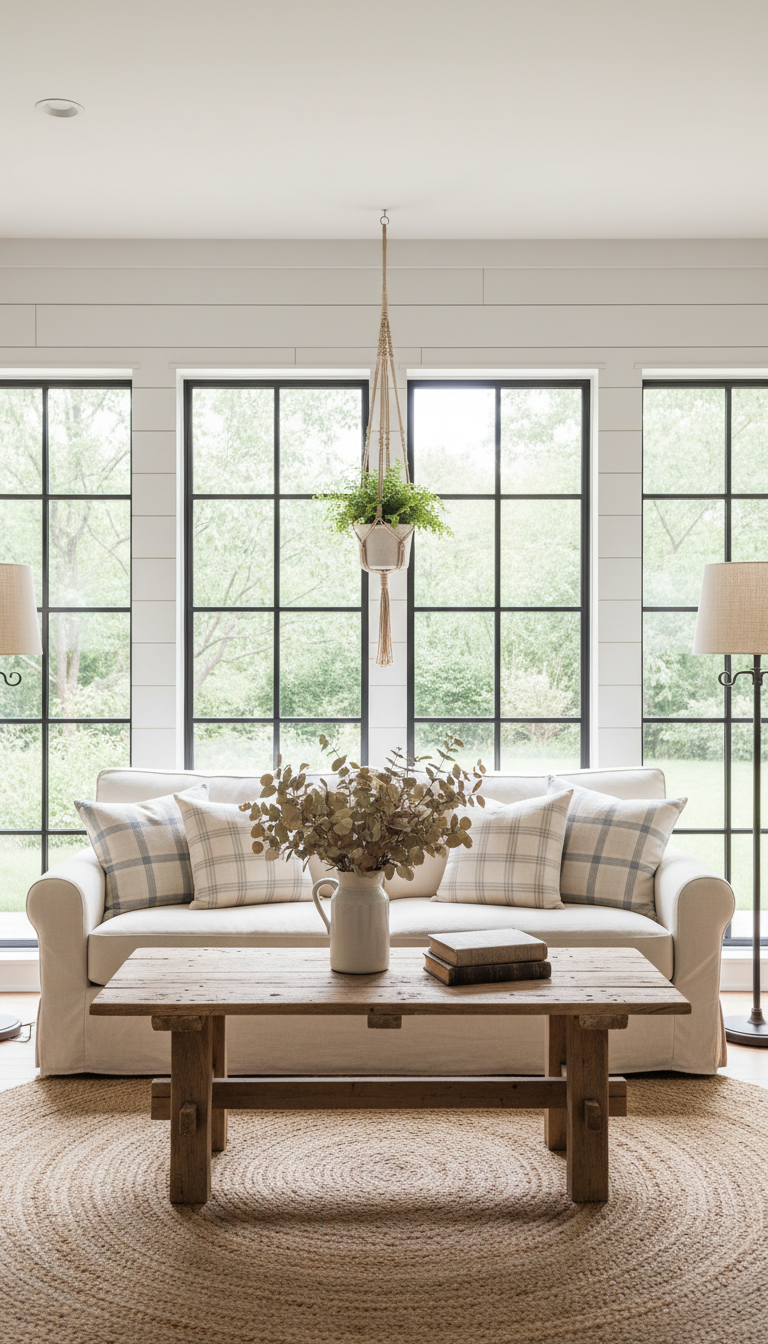 5. The Modern Farmhouse Retreat