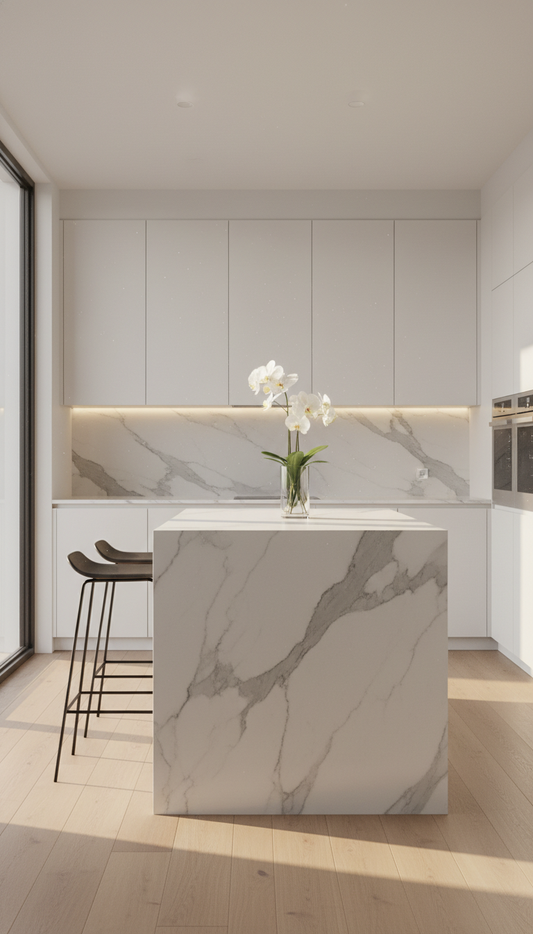 1. The Elegant Waterfall Edge
