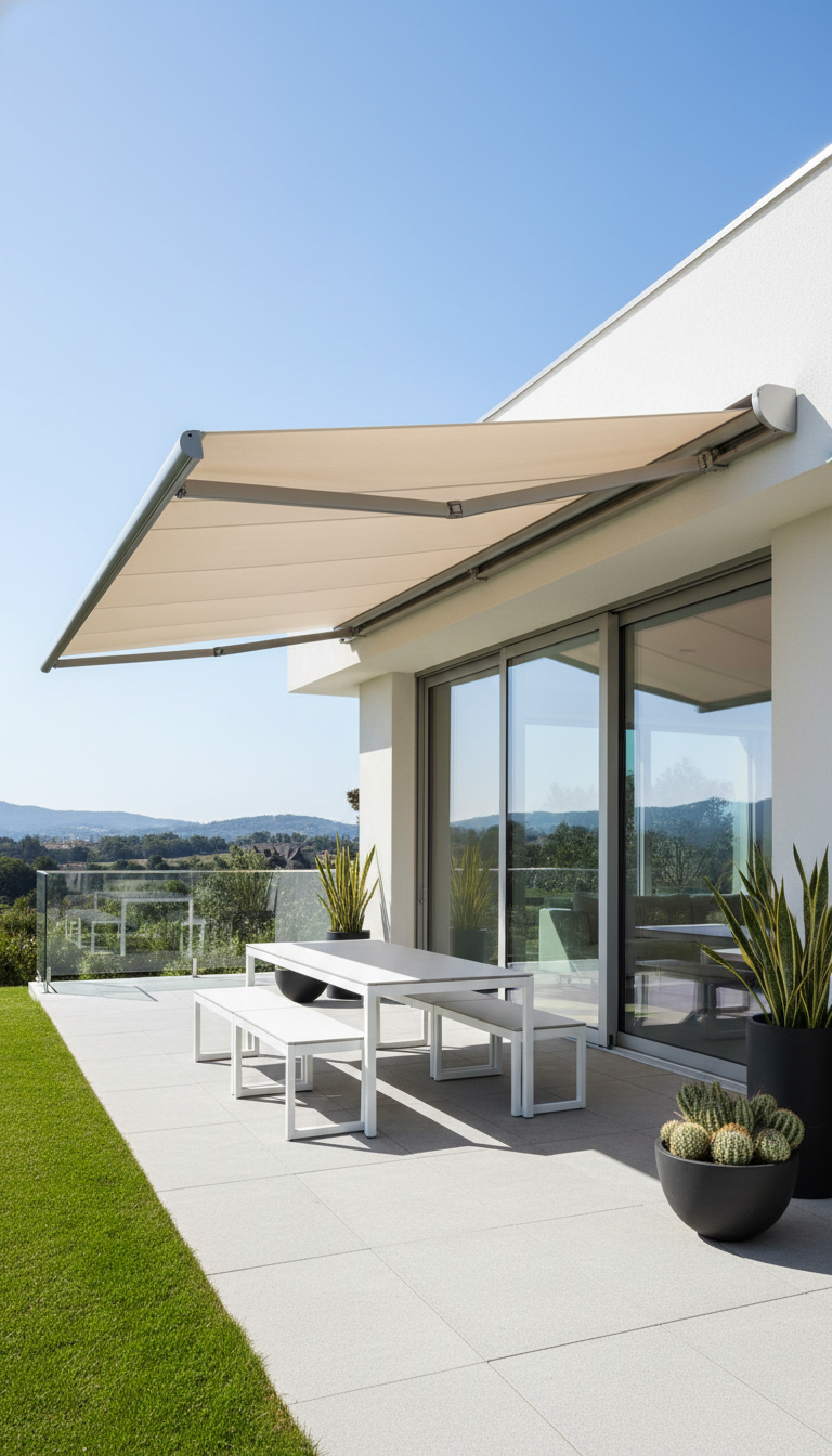 5. The Modern Retractable Awning System