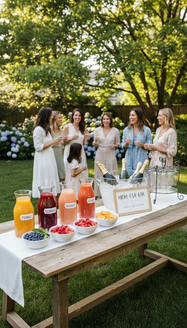 5. A Chic 'Mom-osa' Bar & Brunch