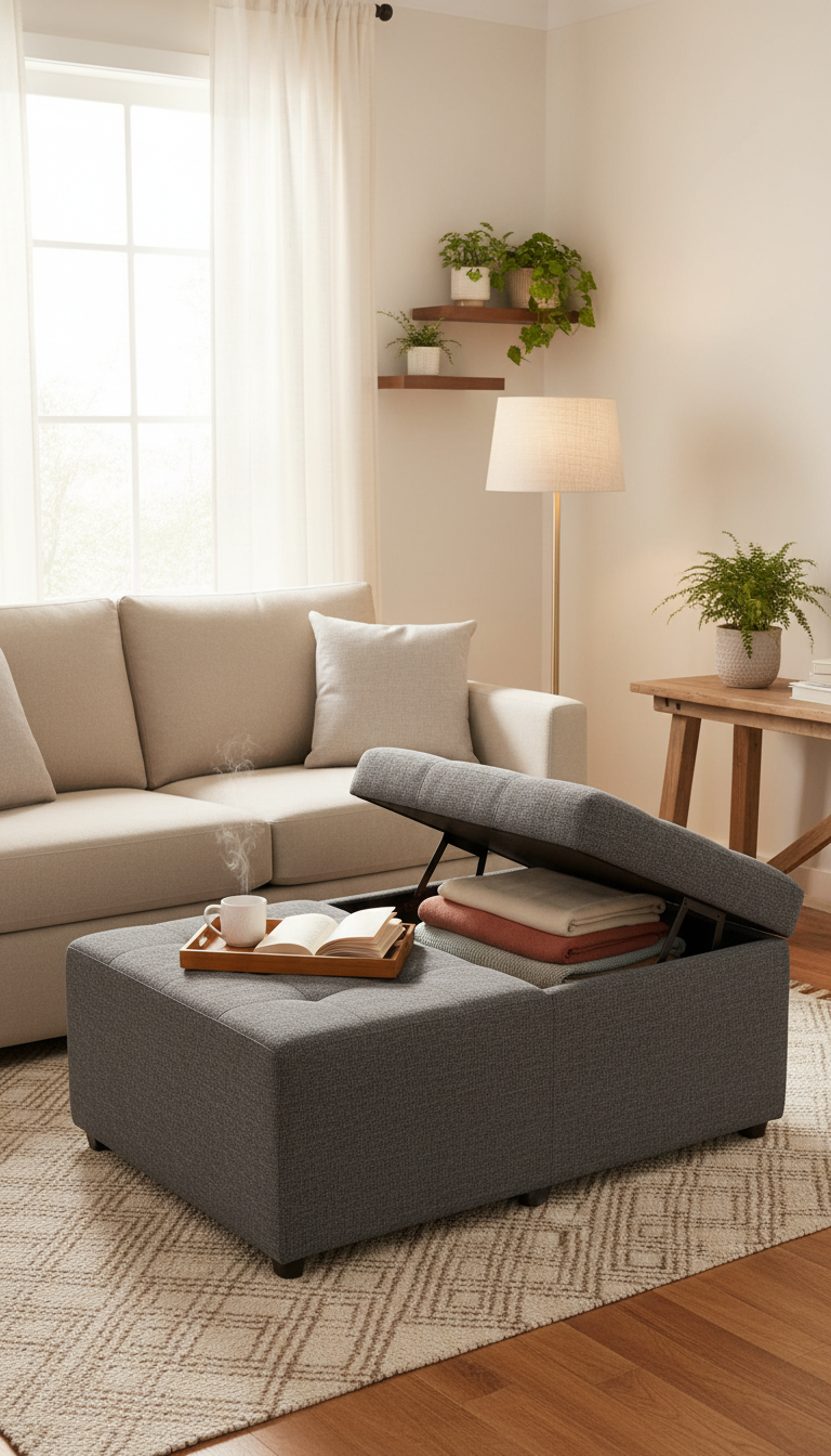 3. Choose Furniture That Does Double Duty