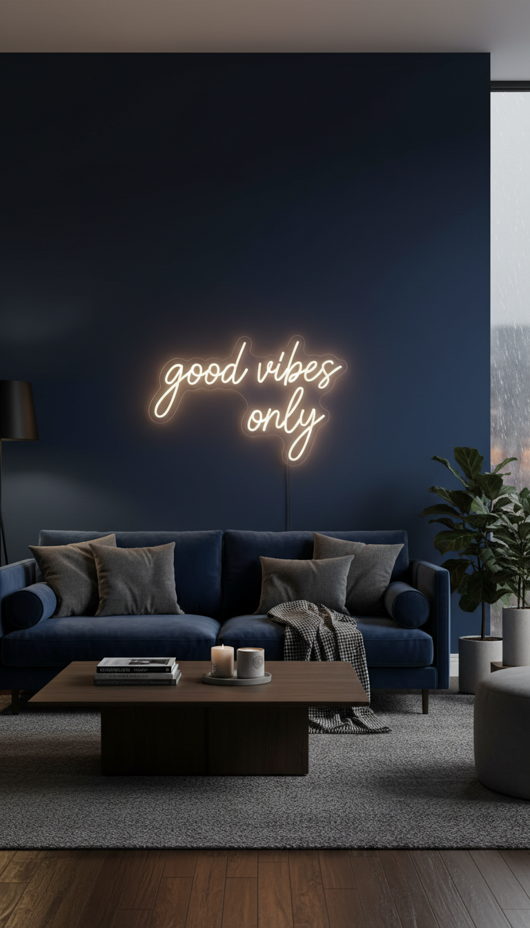 11. Light It Up with a Neon Sign