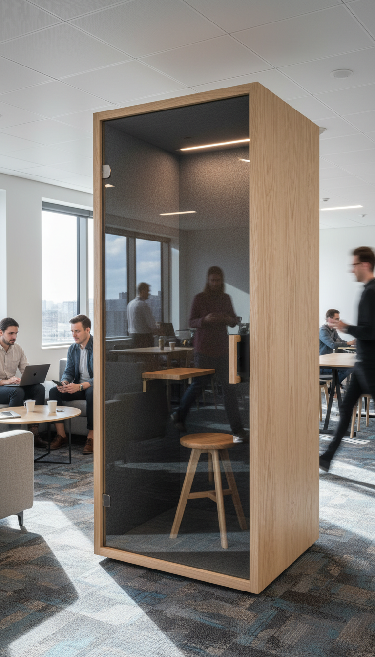 6. Acoustic Pods for Phone Calls & Focus
