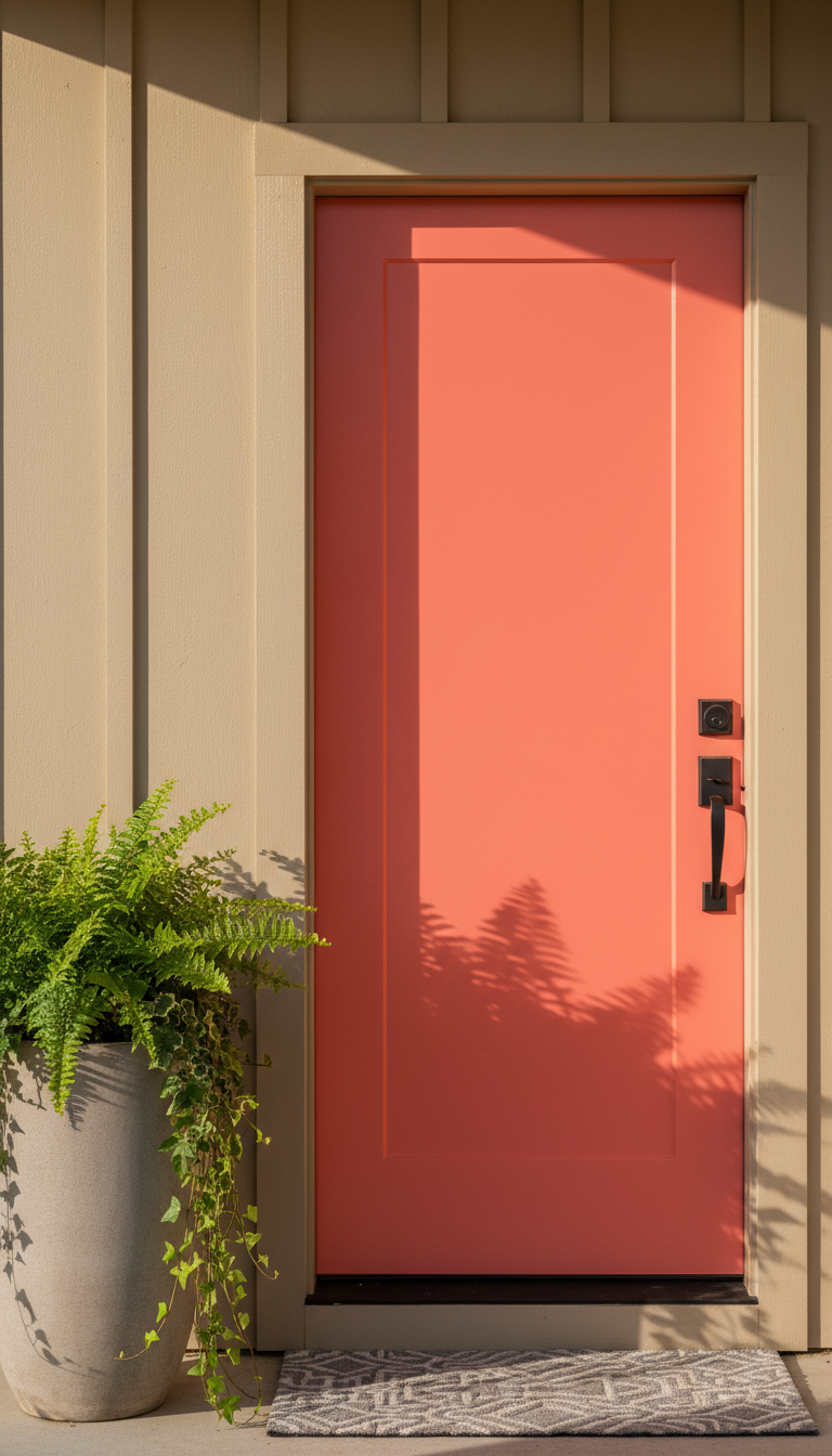 9. Paint Your Front Door a Bold Color