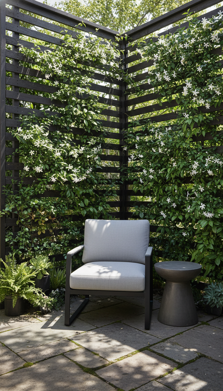 3. The Natural 'Living Wall' Privacy Screen