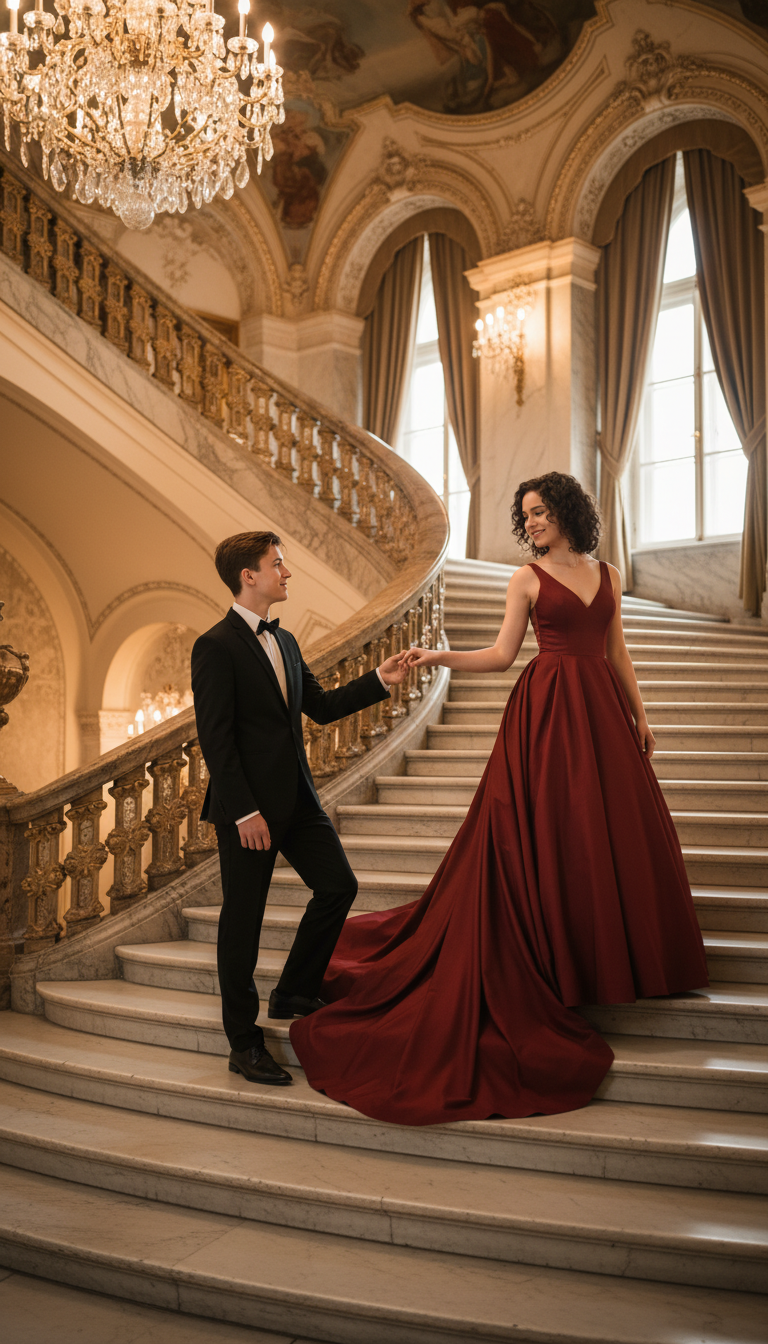 5. Dramatic Staircase Elegance