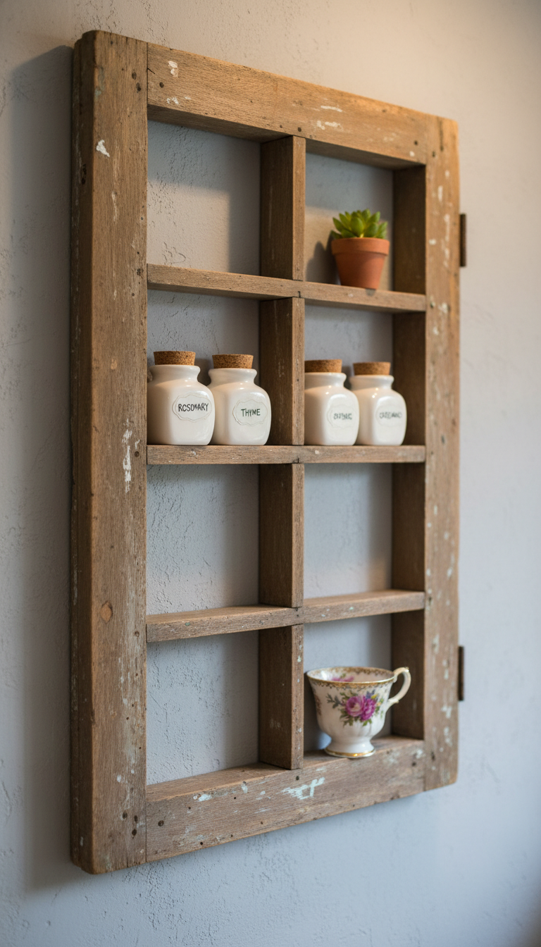 6. The Creative Open Shelving Unit