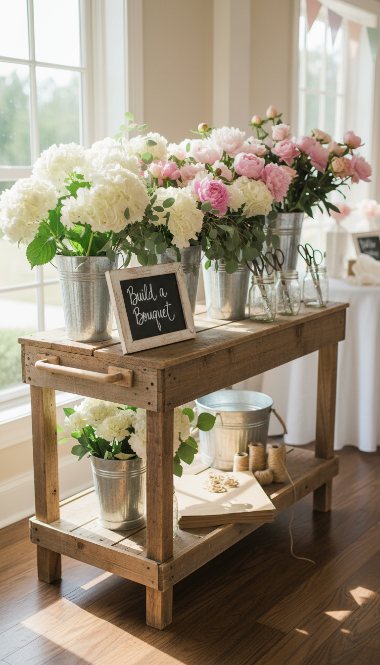 1. The Rustic Farmhouse Cart