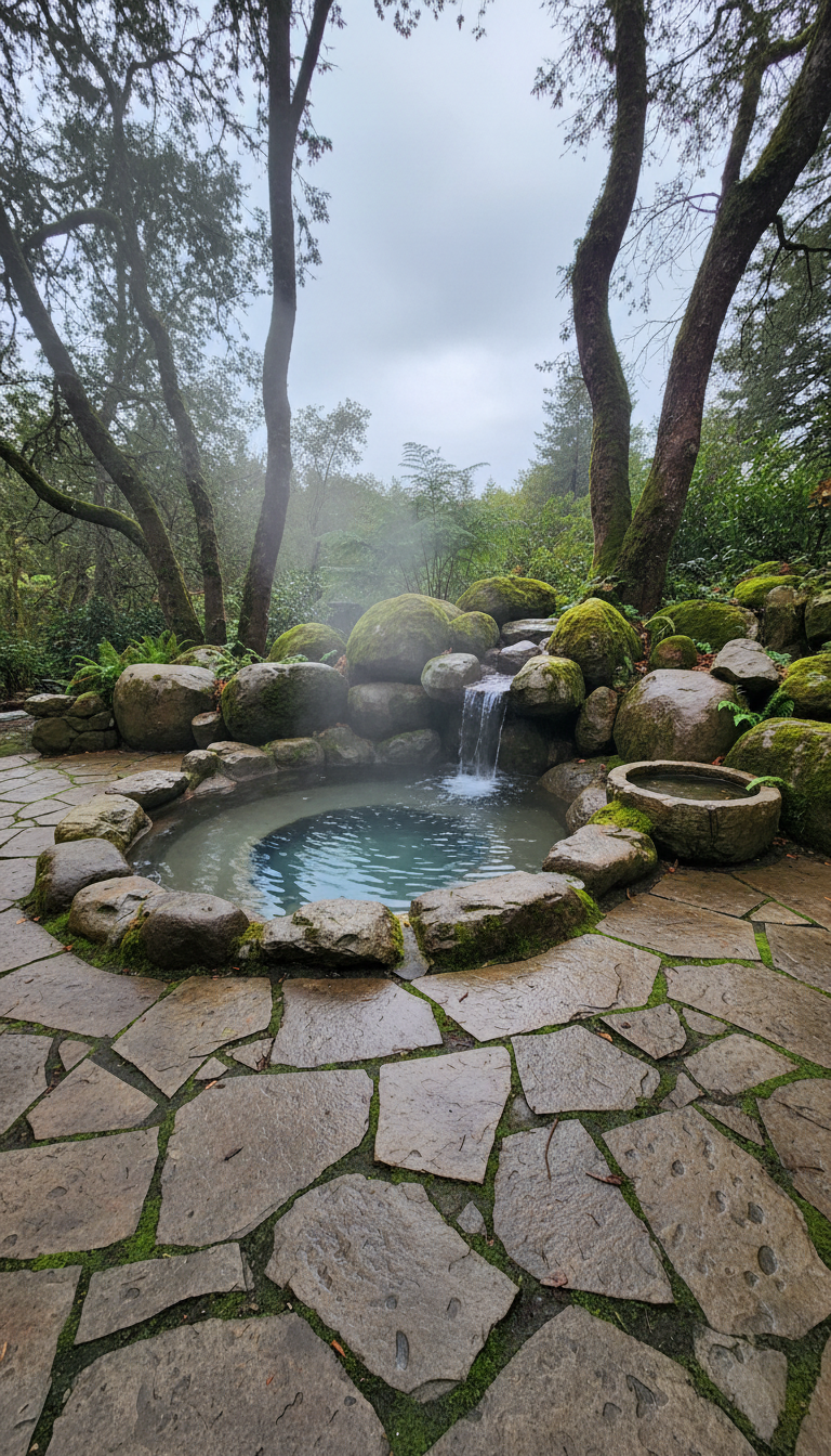10. The Rustic Stone Grotto