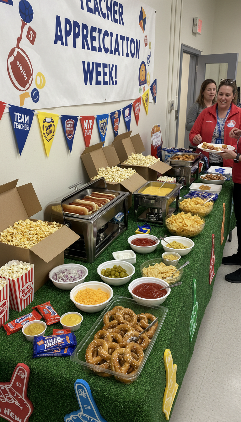 8. Our Teachers are All-Stars! (Sports Theme)
