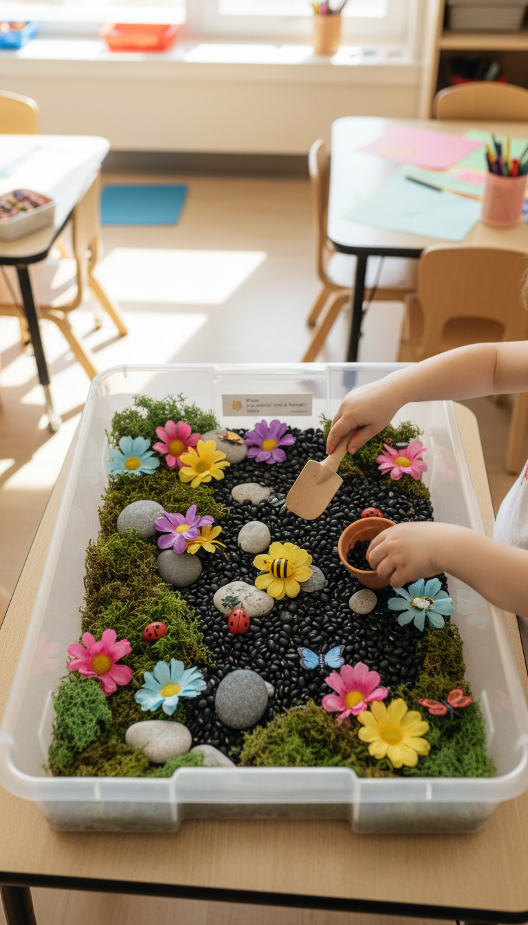 5. Spring Awakening Sensory Bin
