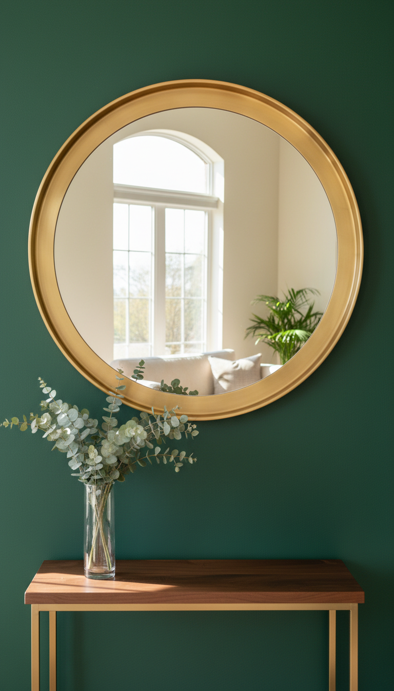 3. Add Depth with a Statement Mirror