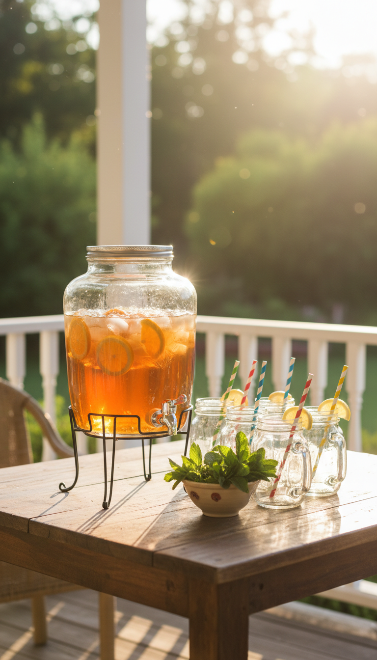 13. Set Up a Simple Beverage Station