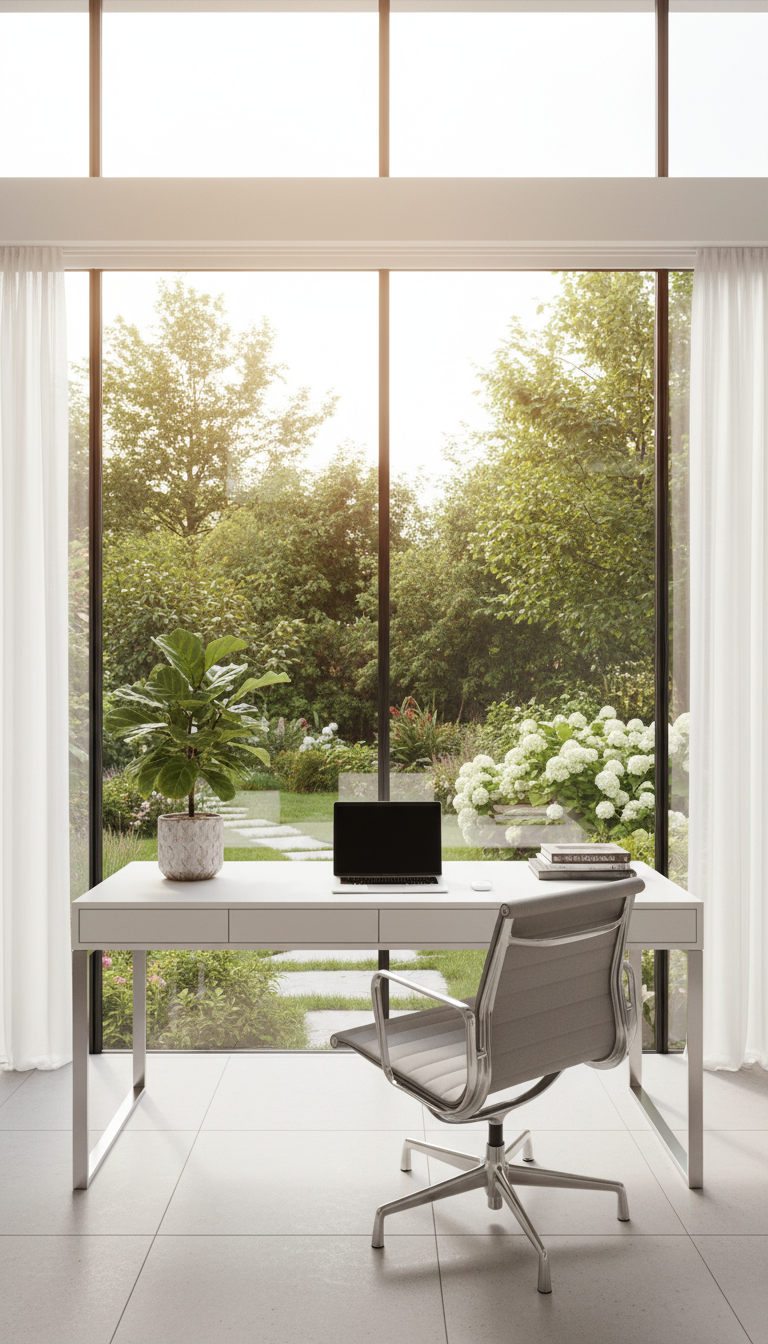 3. The Chic & Productive Home Office
