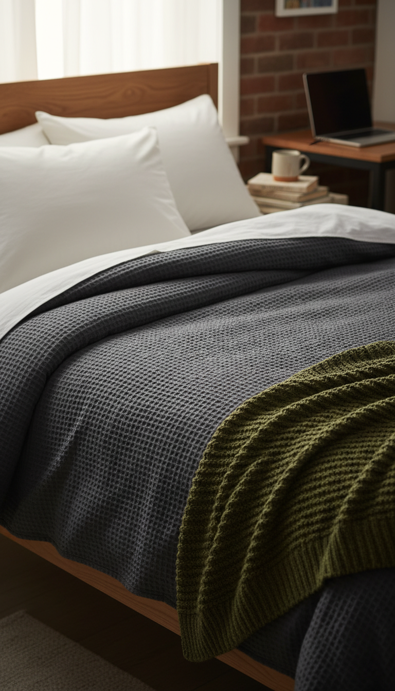 4. Instantly Upgrade with Textured Bedding