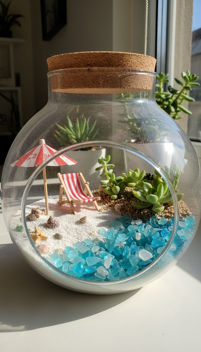 11. Create a Themed Miniature Garden