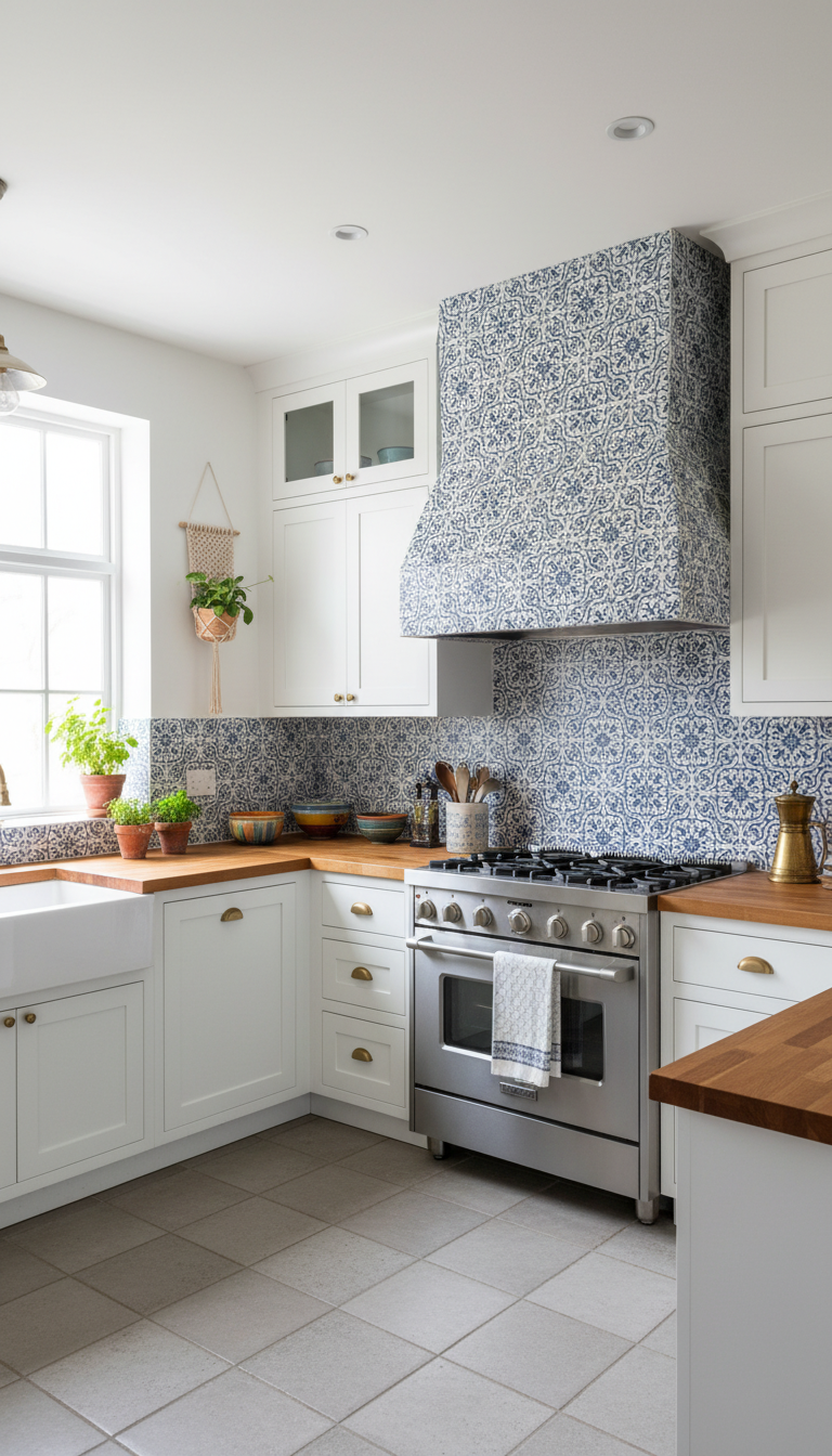 8. The Tiled Hood: Pattern & Play