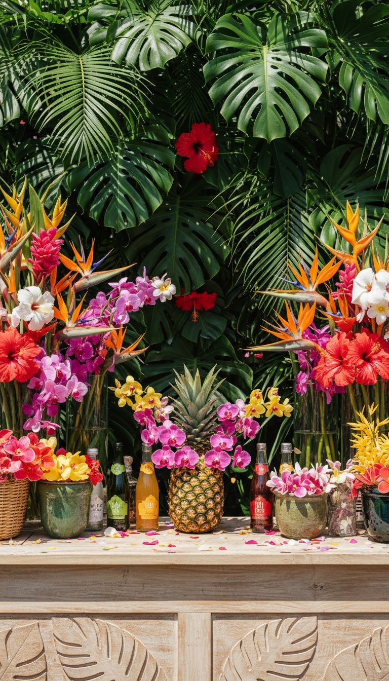 12. The Tropical Punch Flower Bar