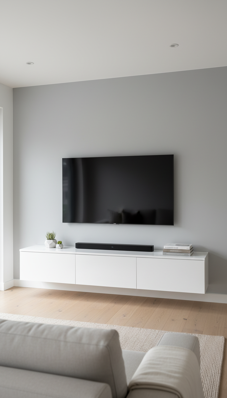 11. Mount Your TV and Media Console