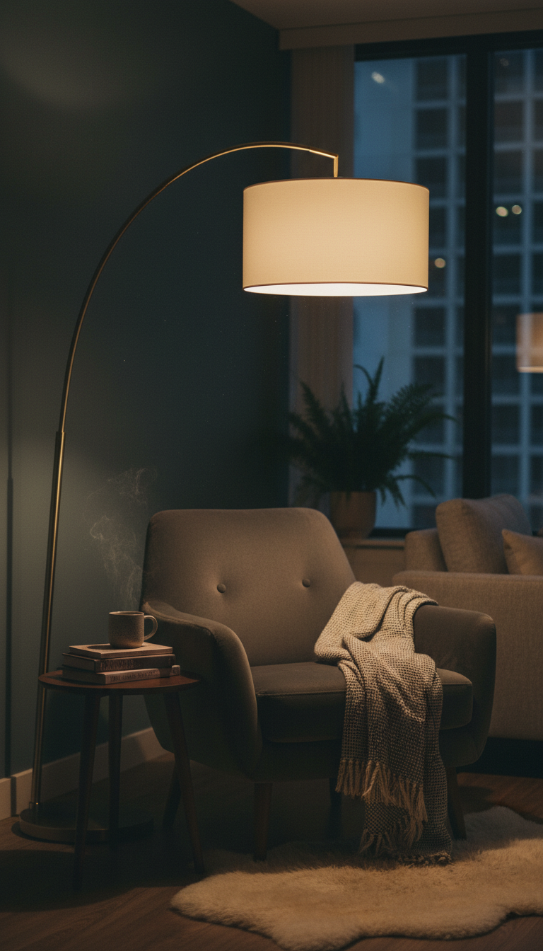 10. Strategic & Warm Lighting