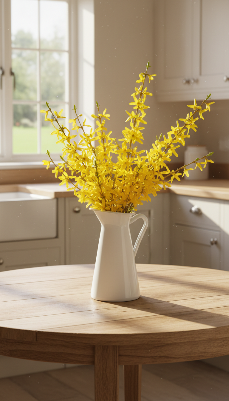 13. Feature an Antique-Style Pitcher for Bouquets