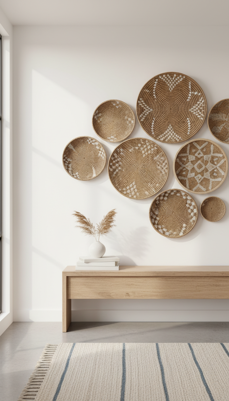 9. Display a Collection of Baskets