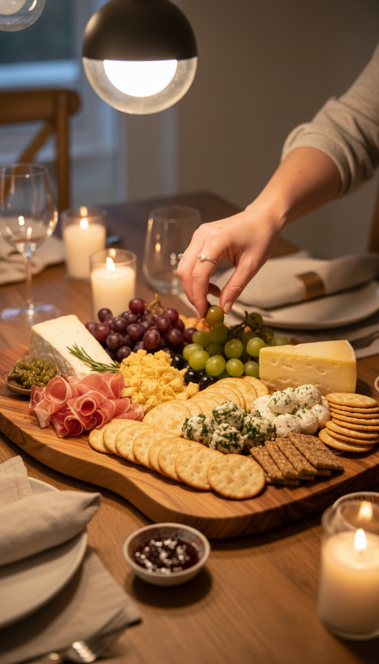 6. A Chic Charcuterie Board Set