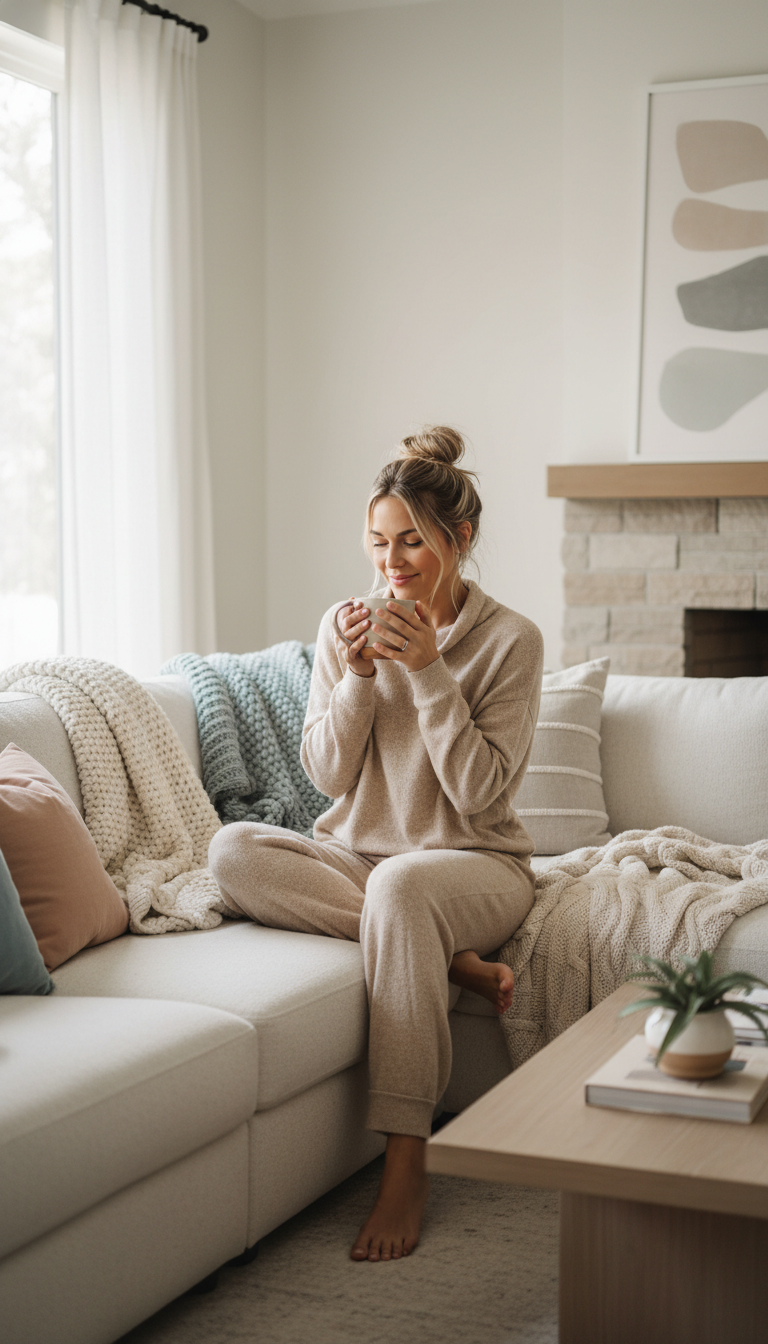 16. A Cozy-Chic Loungewear Set