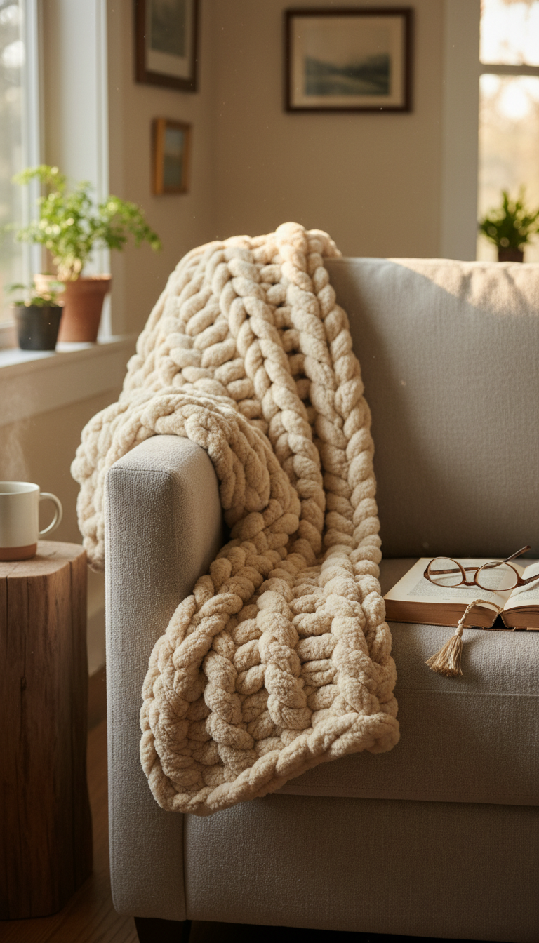 2. A Plush, Oversized Throw Blanket