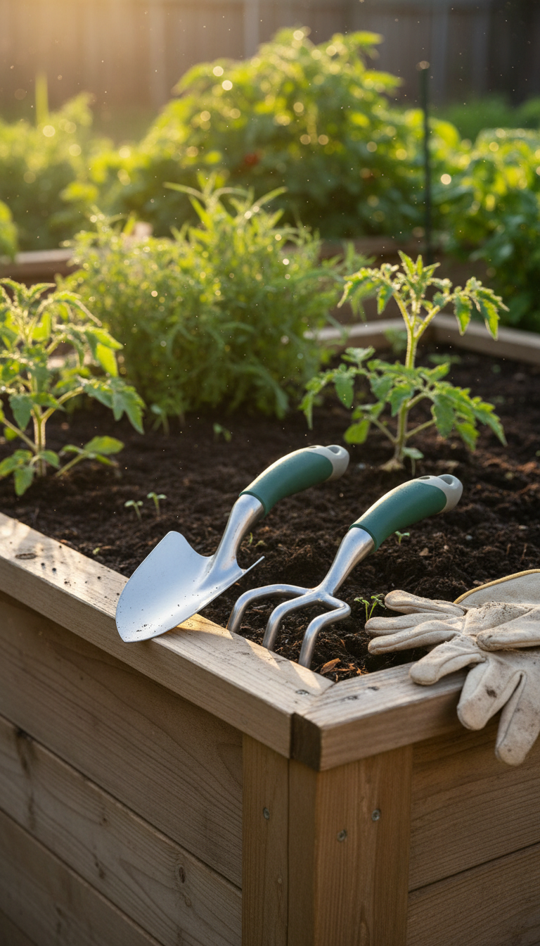 19. An Ergonomic Gardening Tool Set