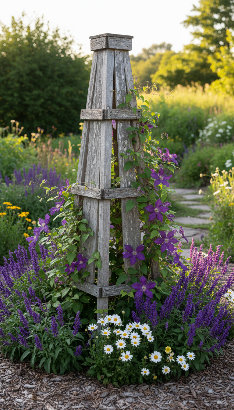 8. The Statement Obelisk Trellis