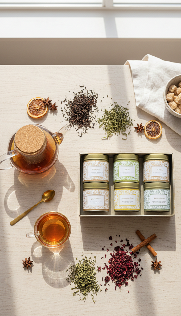 15. A Gourmet Coffee or Tea Sampler