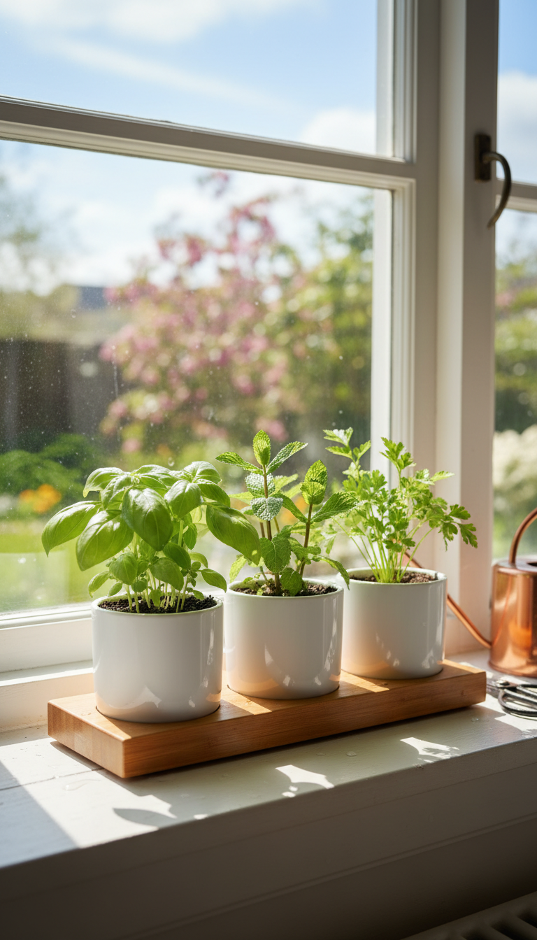 5. An Indoor Herb Garden Kit