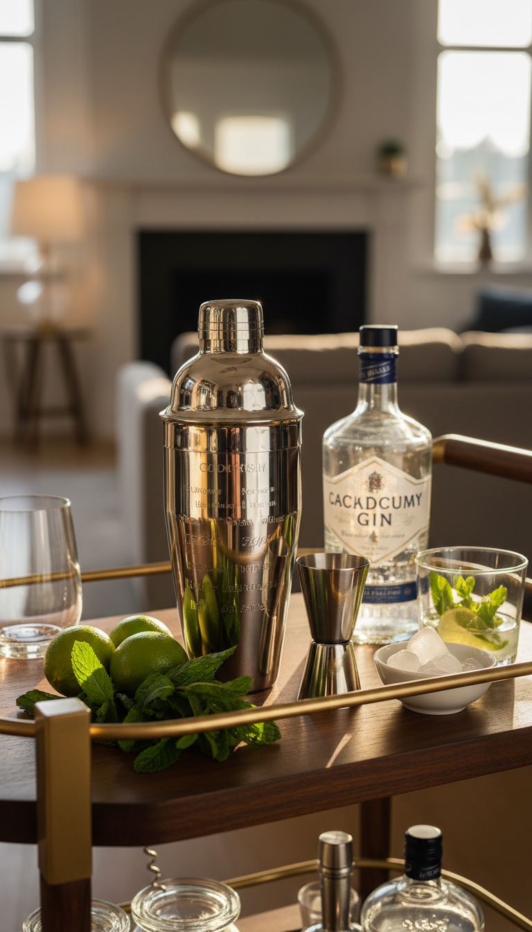 20. A Recipe Cocktail Shaker Set