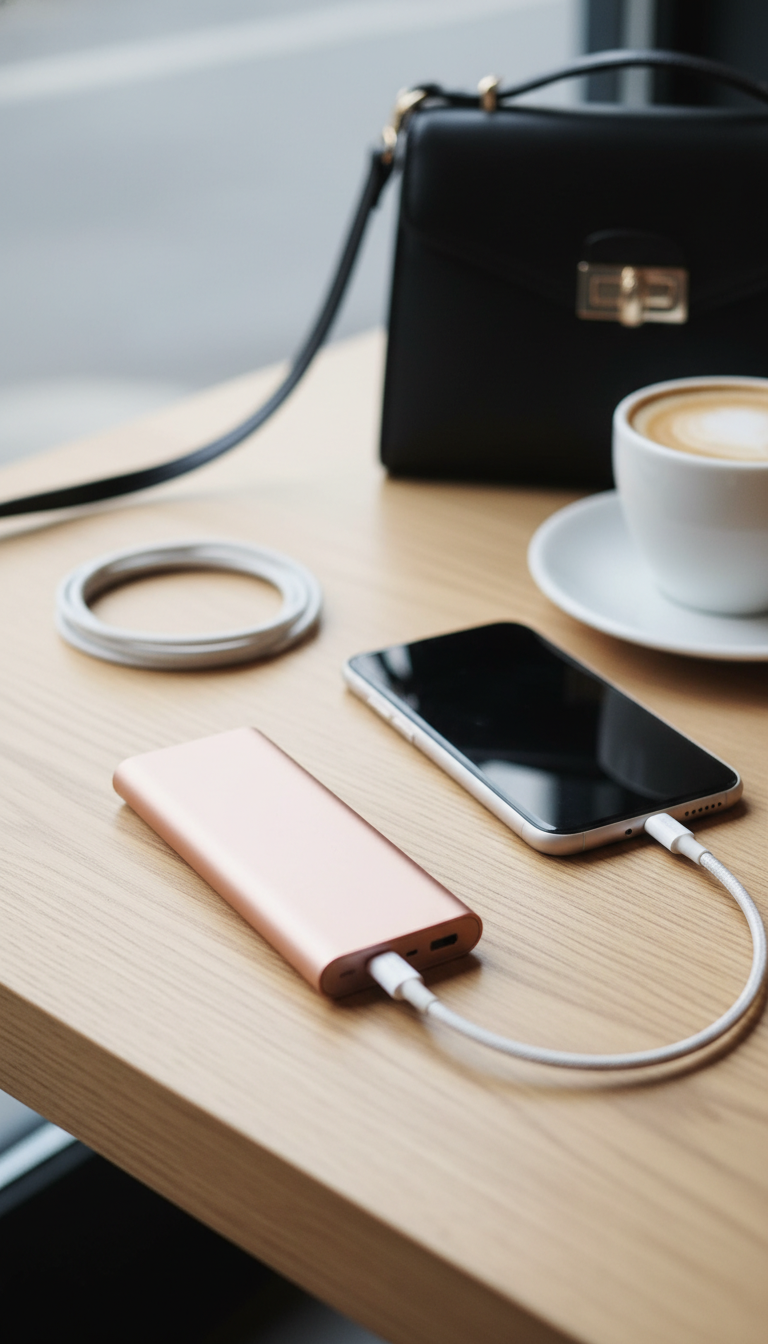 18. A Sleek Portable Power Bank