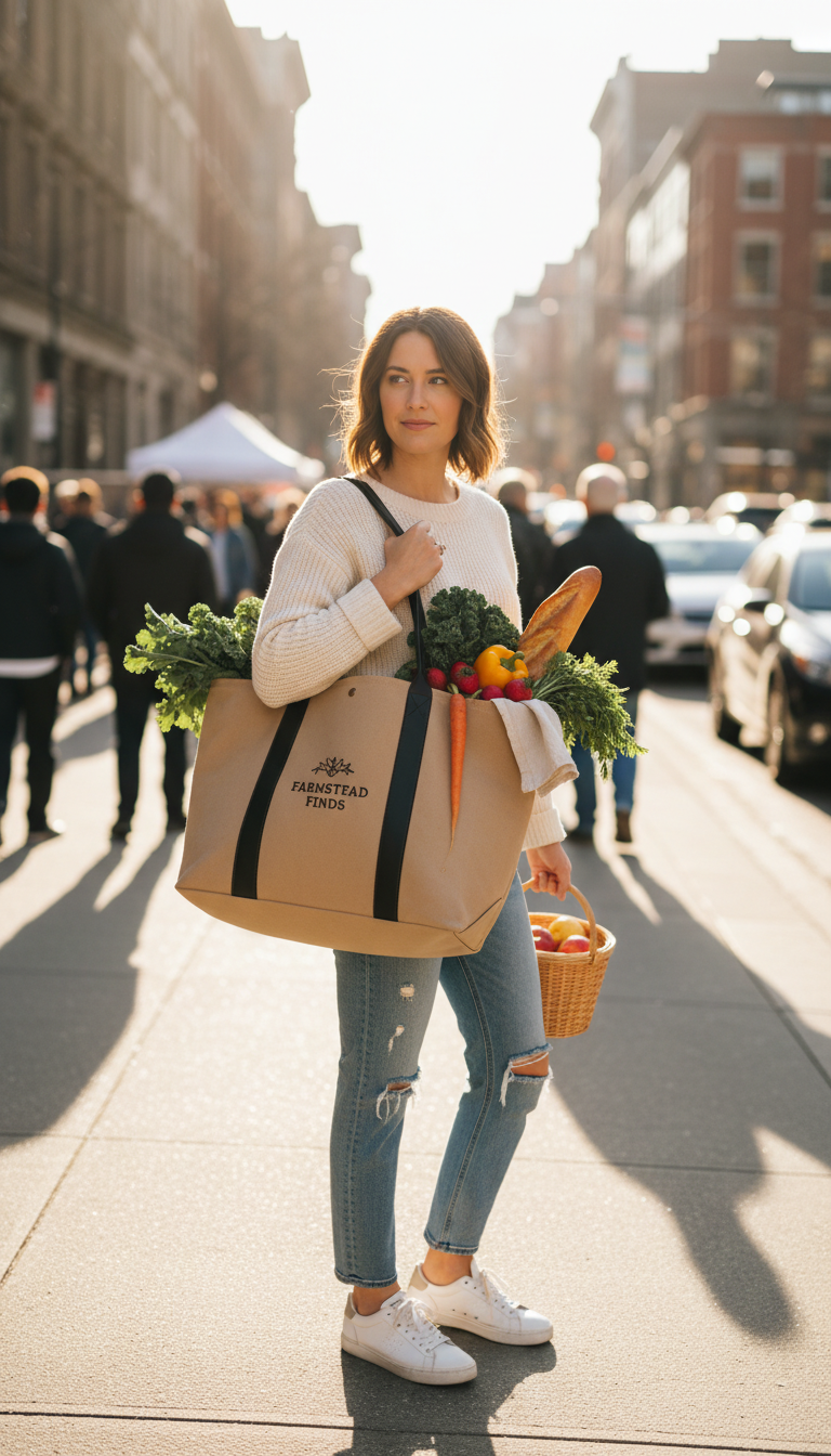 14. A Stylish & Practical Tote Bag