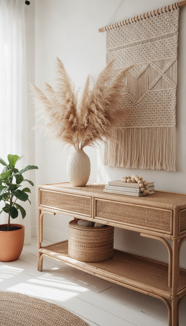 6. The Boho Dream: Natural and Textural