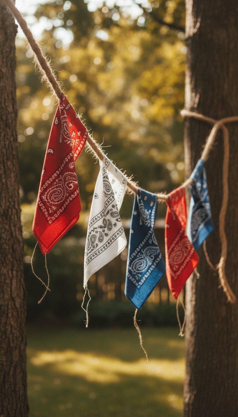 13. String Up Charming Bandana Bunting
