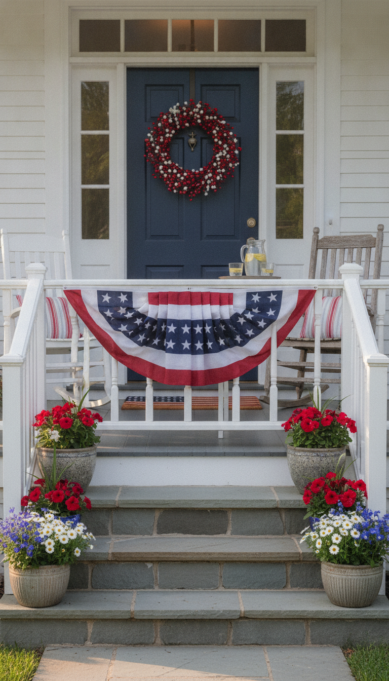 3. Elevate Your Entry with Festive Porch Decor