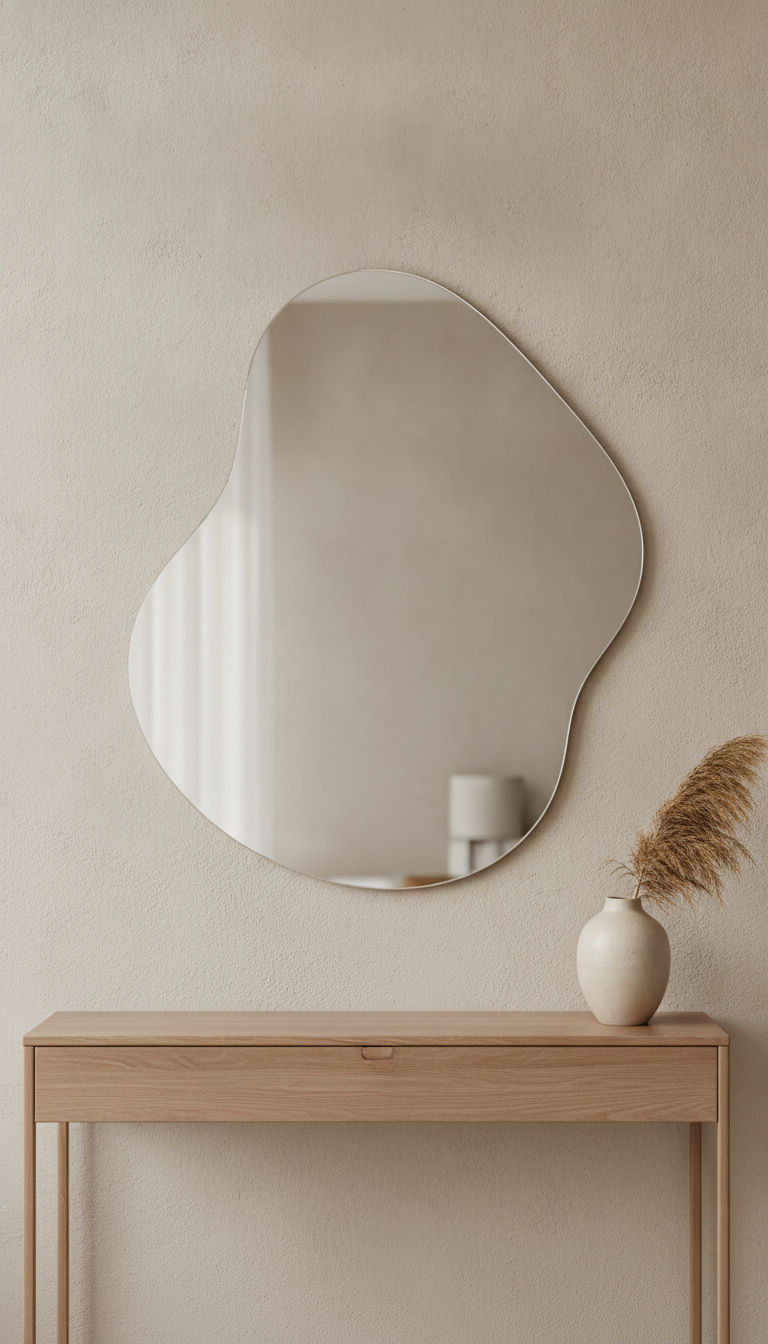 9. The Creative Irregular or 'Pond' Mirror
